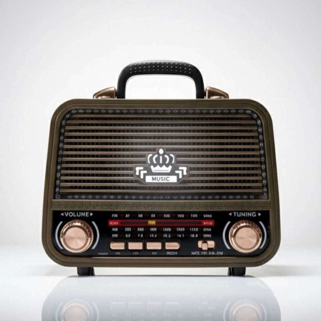 Retro zvučnik koji osvaja na prvi pogled 🎶