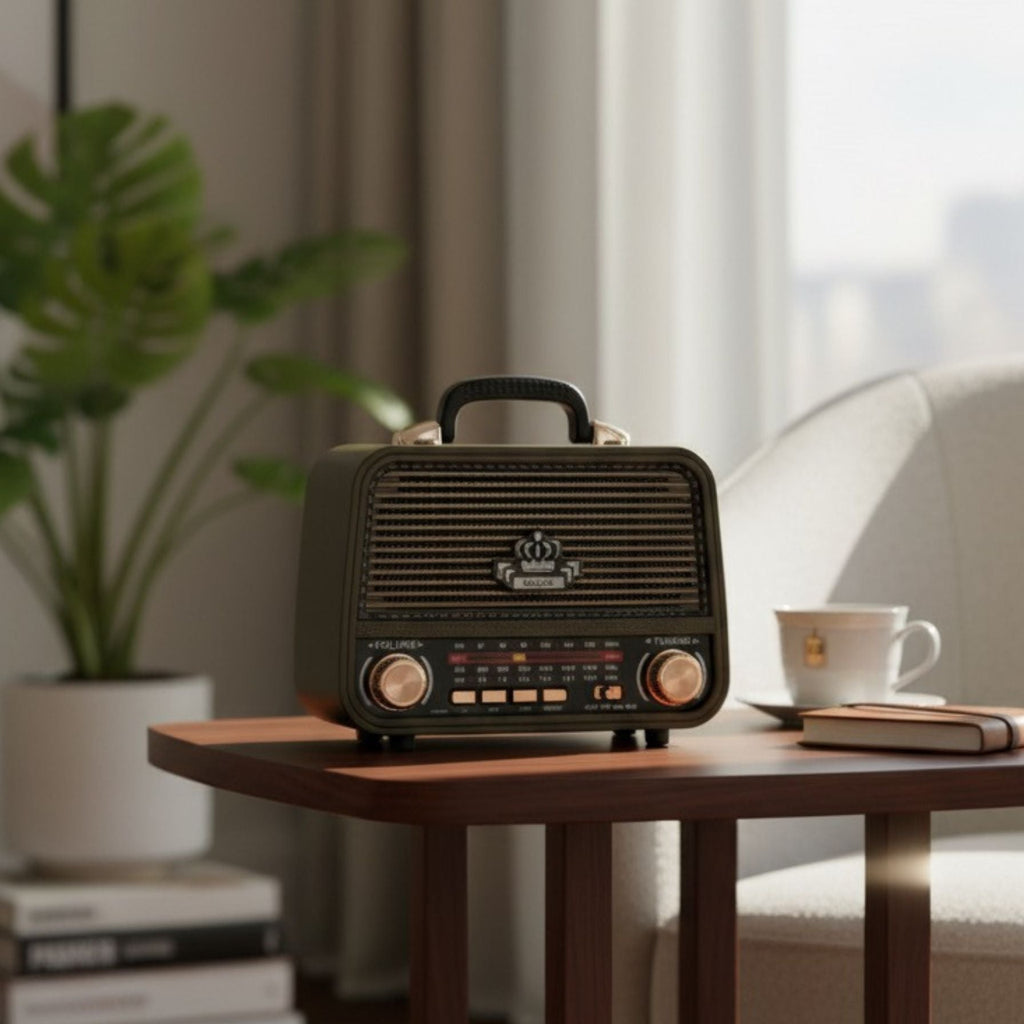 Retro zvučnik koji osvaja na prvi pogled 🎶